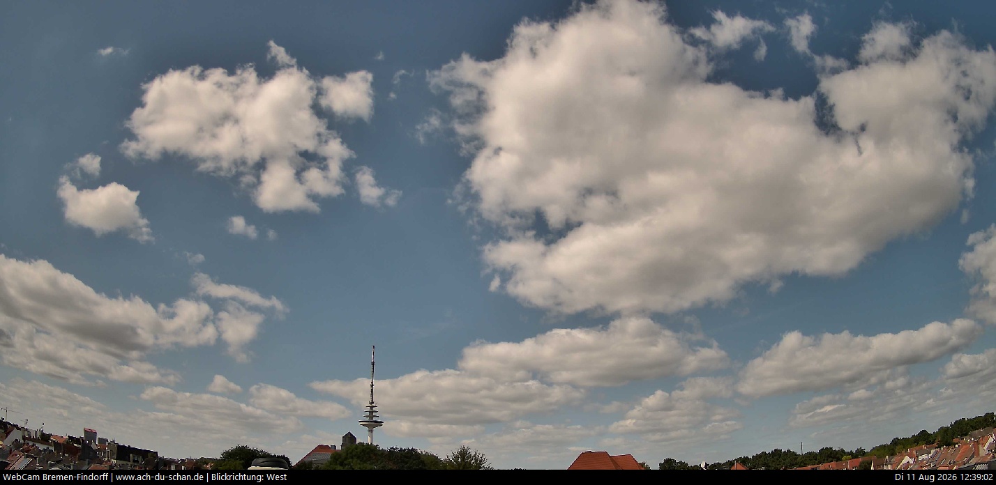 Aktuelles WebCam-Bild aus Bremen-Findorff
