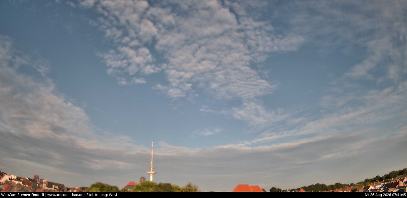 Aktuelles WebCam-Bild aus Bremen-Findorff