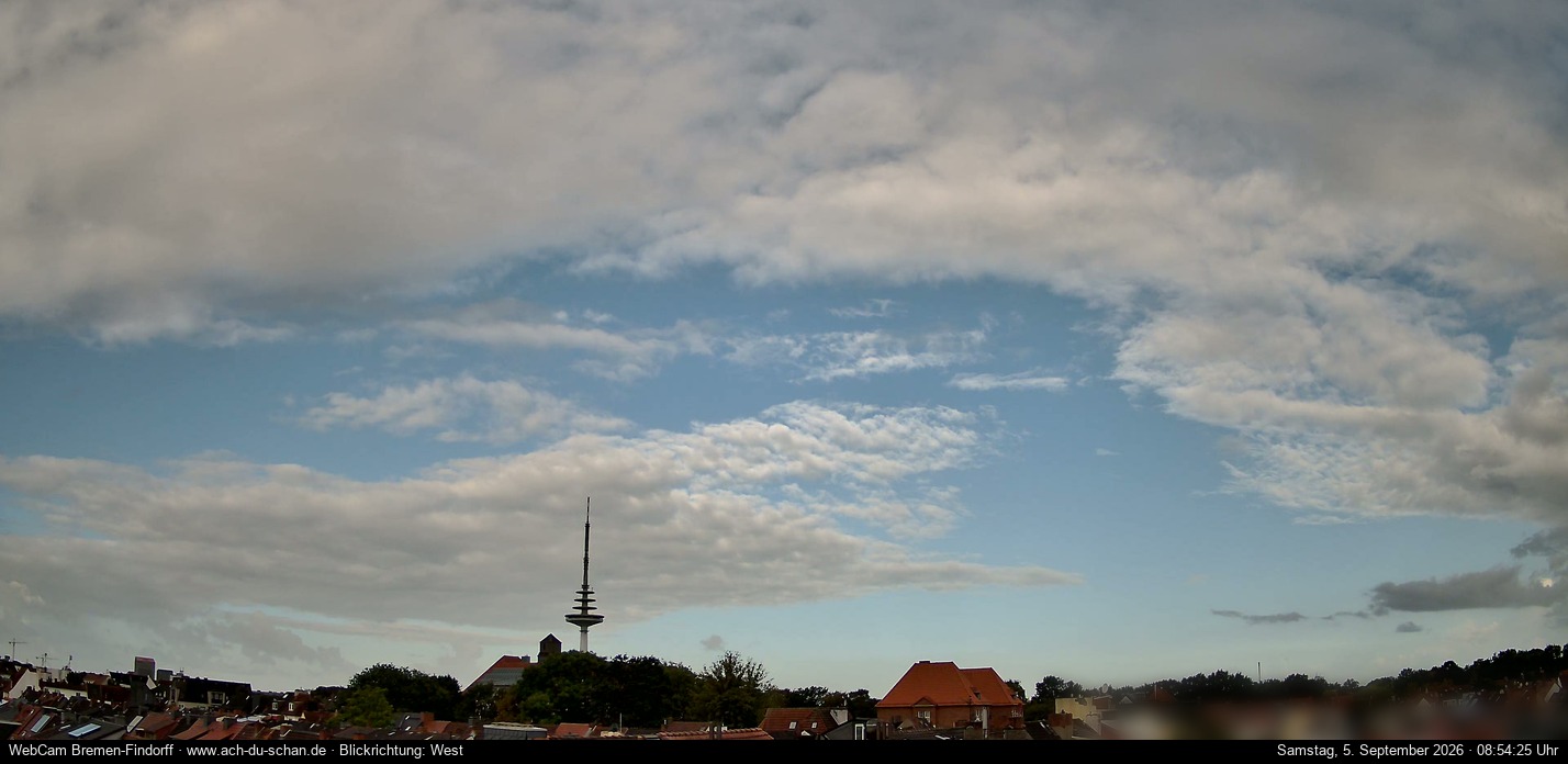 Aktuelles WebCam-Bild aus Bremen-Findorff
