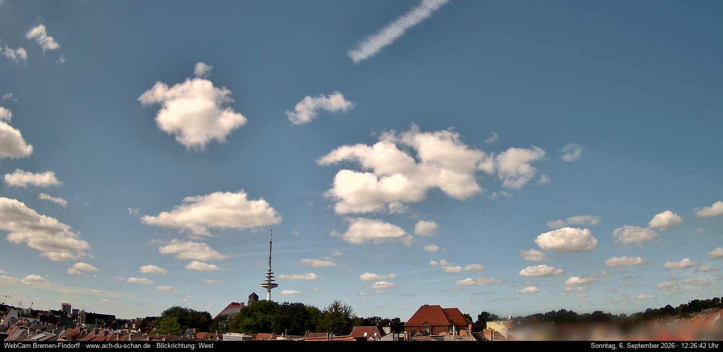 Aktuelles WebCam-Bild aus Bremen-Findorff