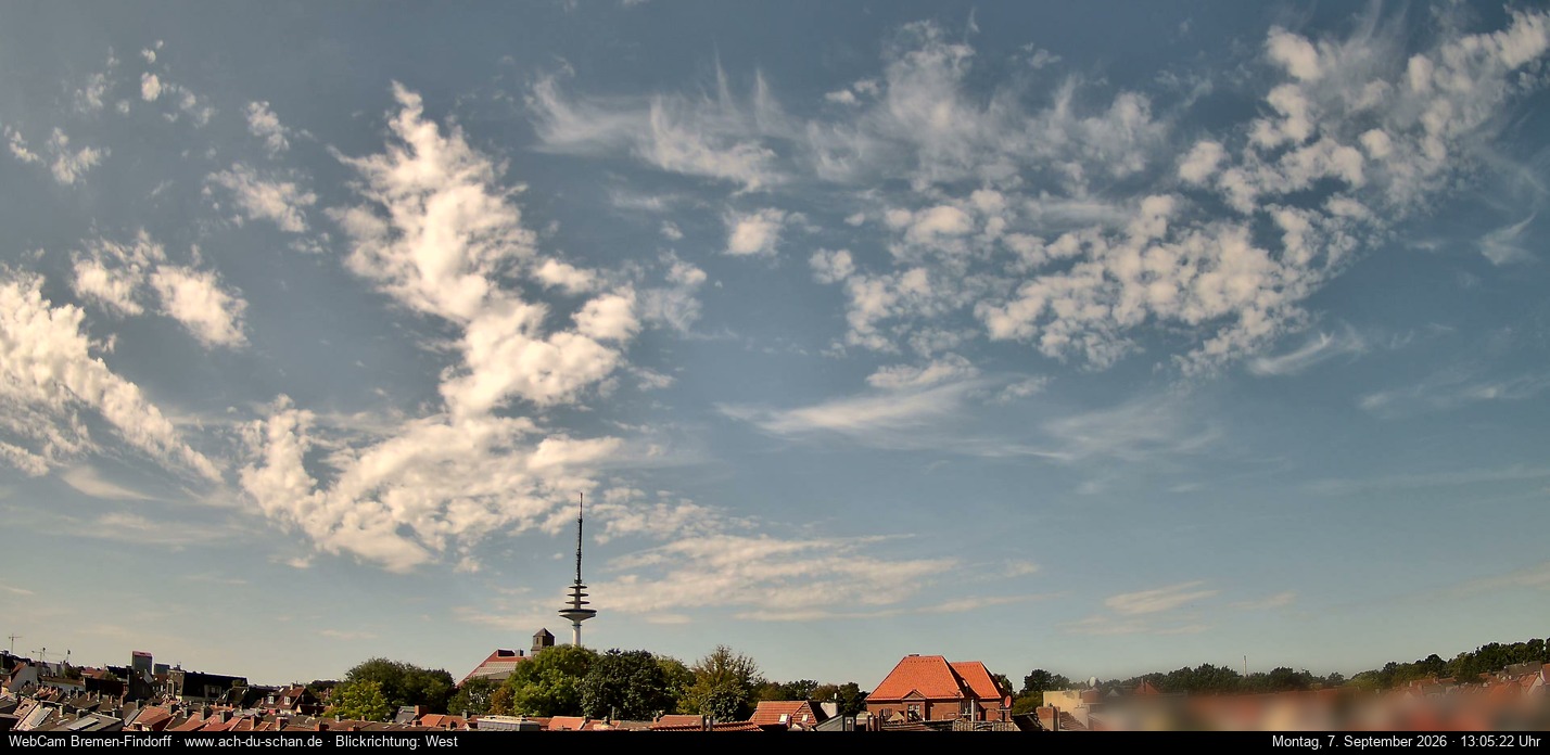 Aktuelles WebCam-Bild aus Bremen-Findorff