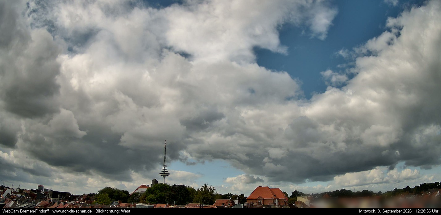 Aktuelles WebCam-Bild aus Bremen-Findorff