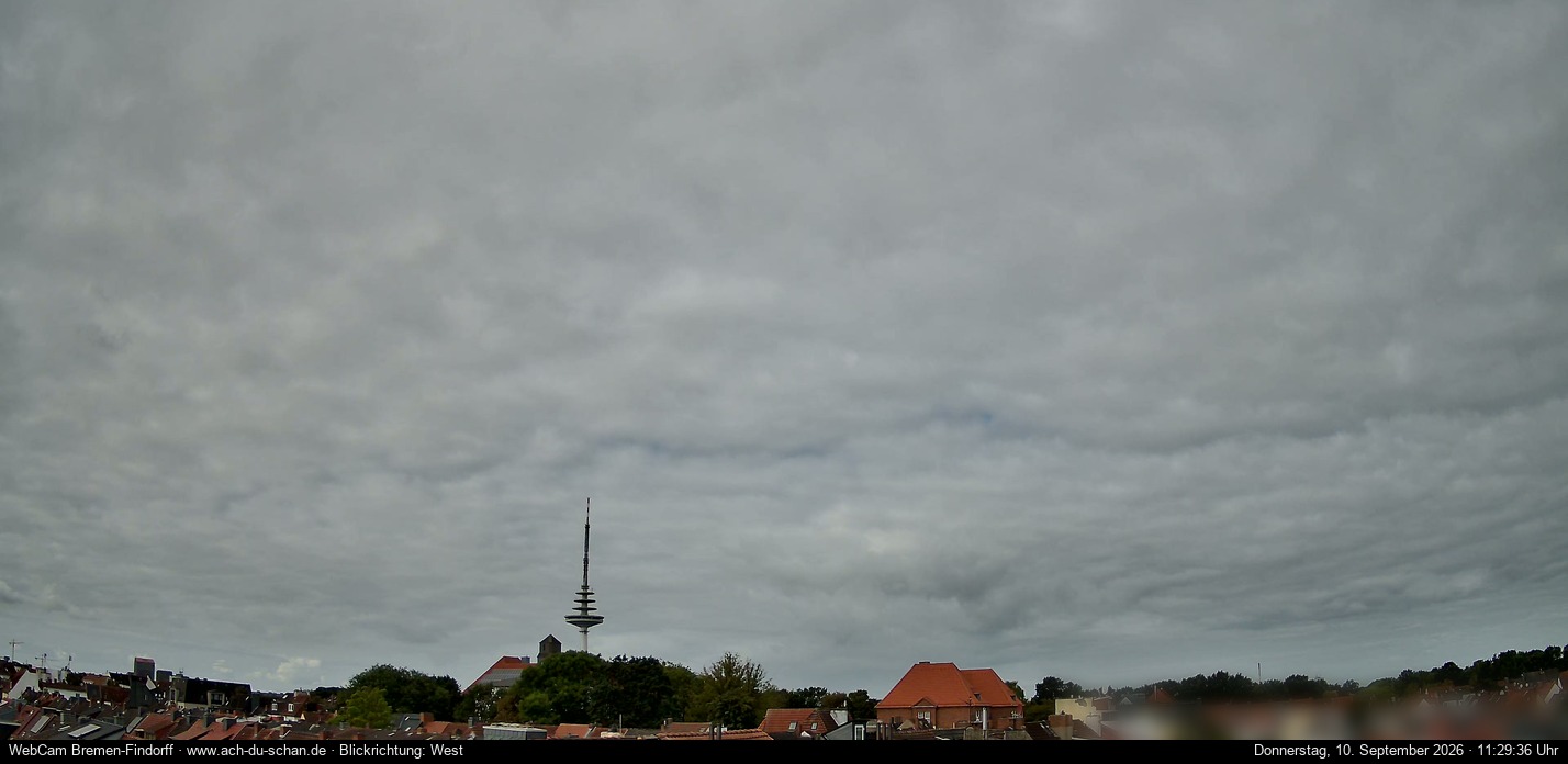 Aktuelles WebCam-Bild aus Bremen-Findorff