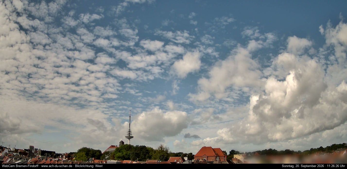 Aktuelles WebCam-Bild aus Bremen-Findorff