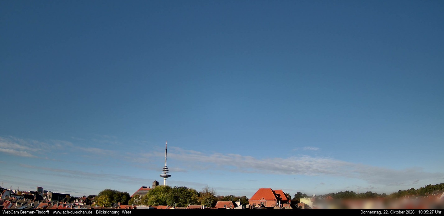 Aktuelles WebCam-Bild aus Bremen-Findorff