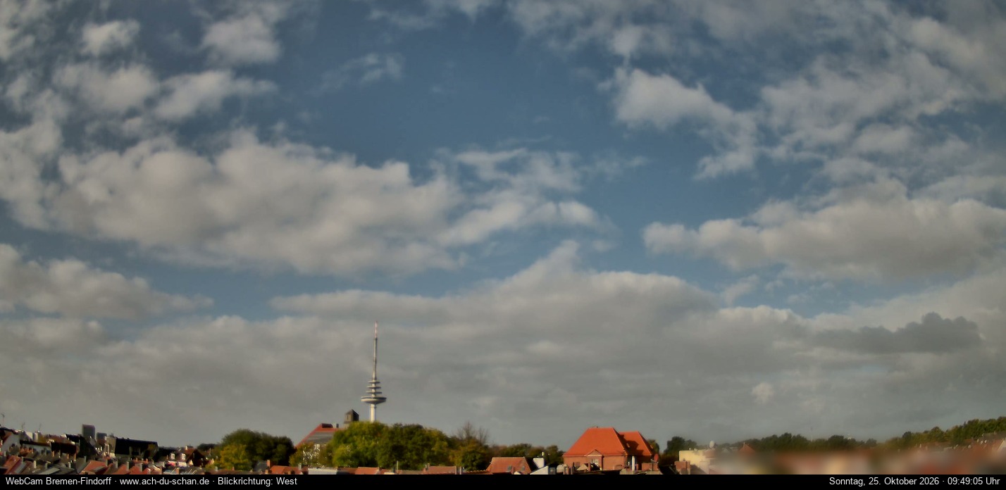 Aktuelles WebCam-Bild aus Bremen-Findorff