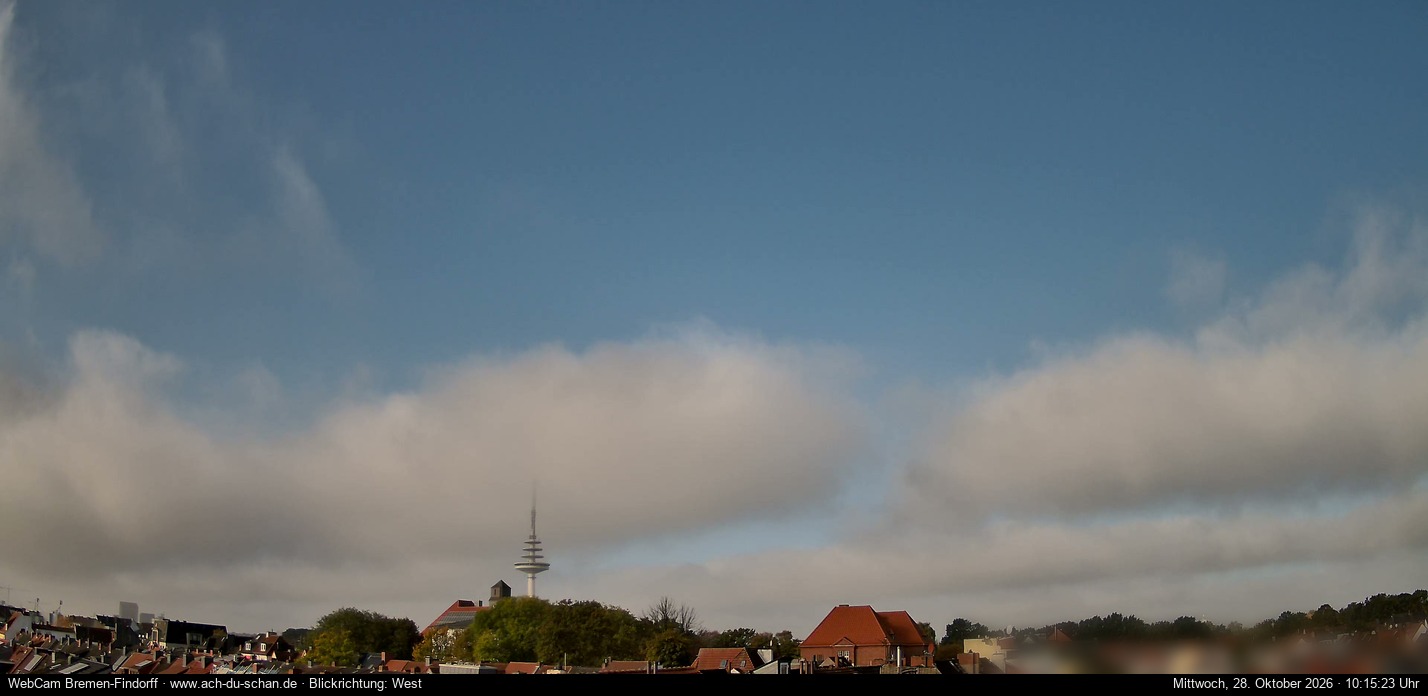 Aktuelles WebCam-Bild aus Bremen-Findorff